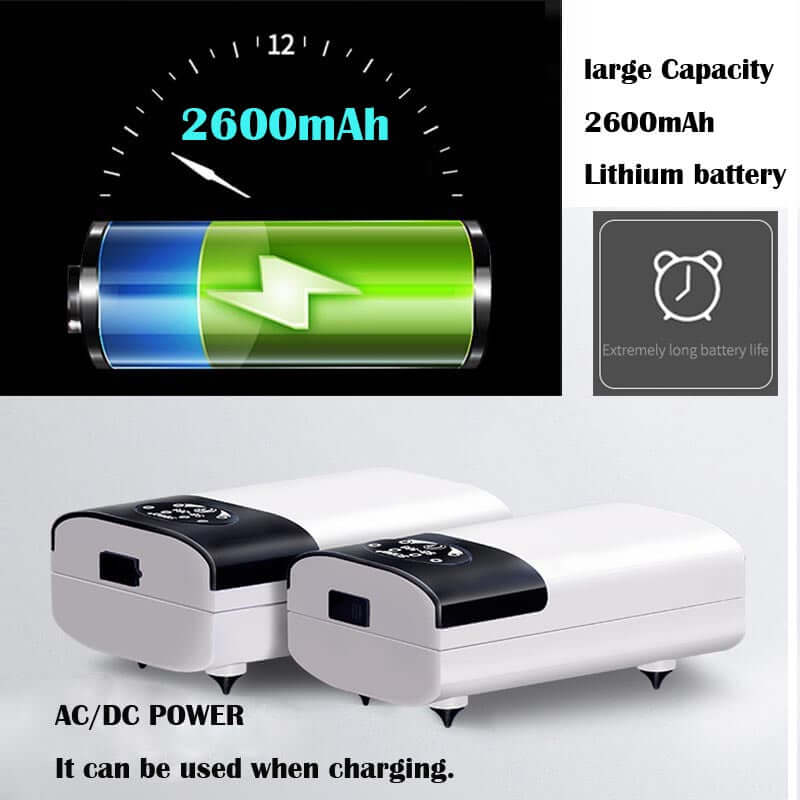 Songbao Small Aquarium Oxygen Pump Ultra quiet Charging for Fish Tank
