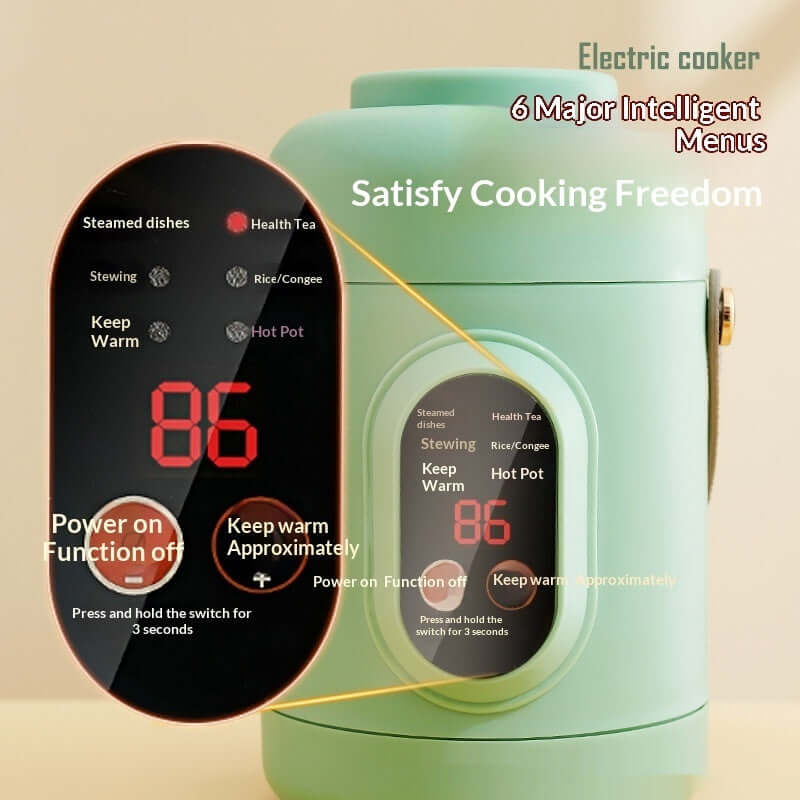 Portable Smart Mini Health-Preserving Electric Hot Pot for convenient everyday cooking