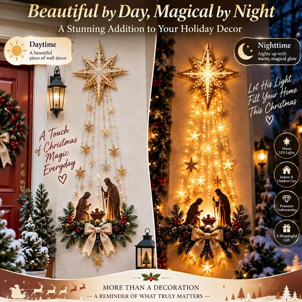 Glowing Christmas Hanging Ornament LED