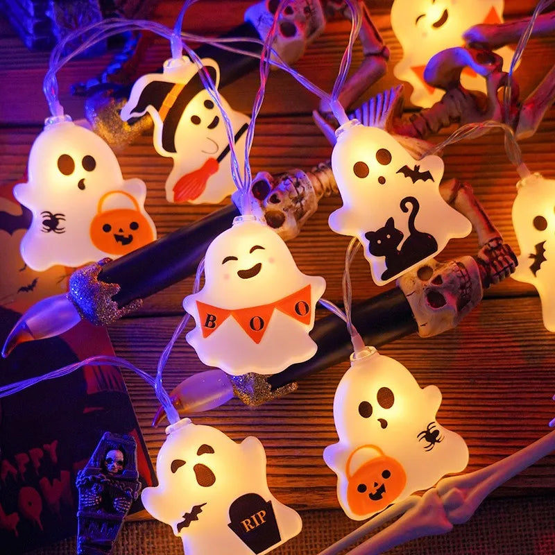 Halloween Ghosts String Lights