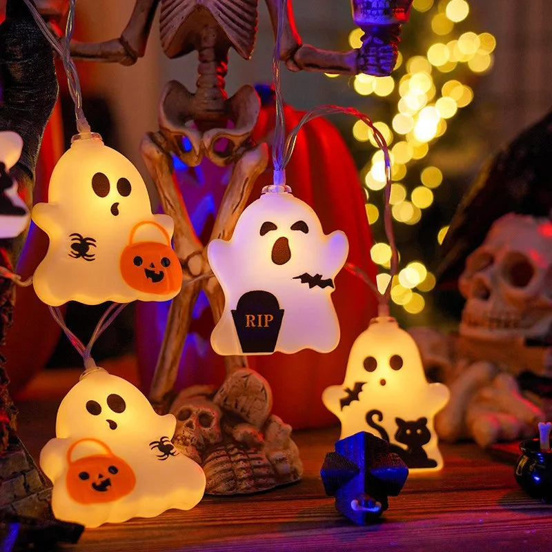 Halloween Ghosts String Lights