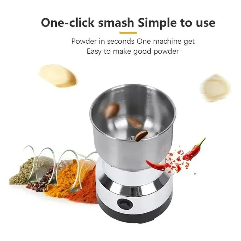 Multifunctional Electric Grinder 4-Blade Stainless Steel 