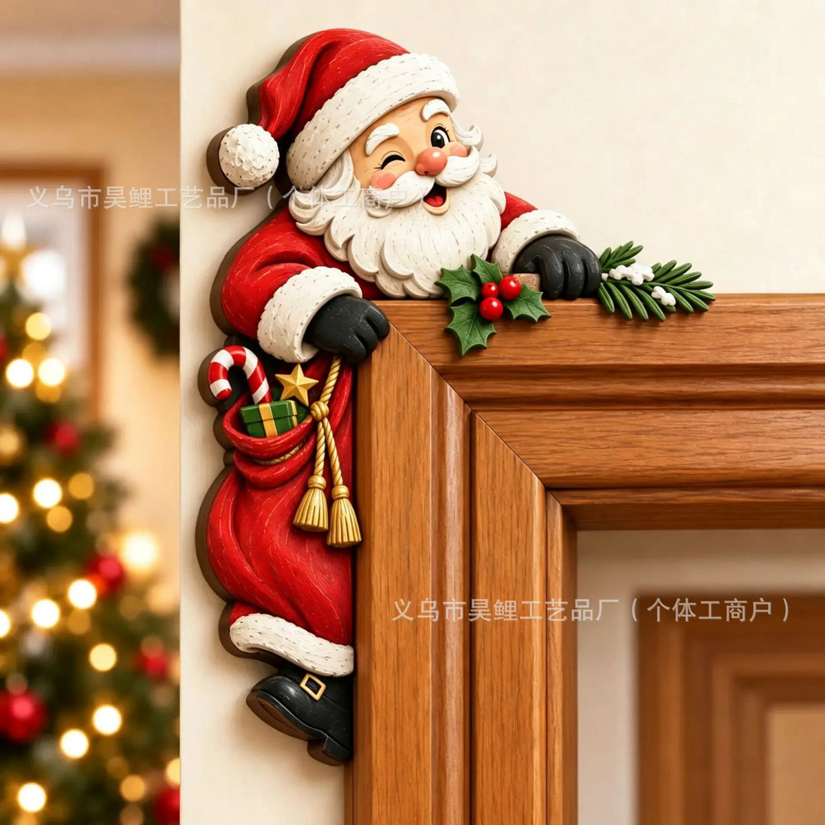Door Frame Christmas Door Frame Decoration