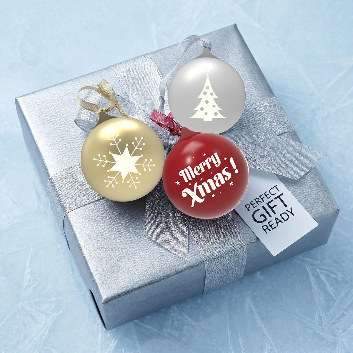 Portable TWS Bluetooth Speaker in Christmas Ball Design