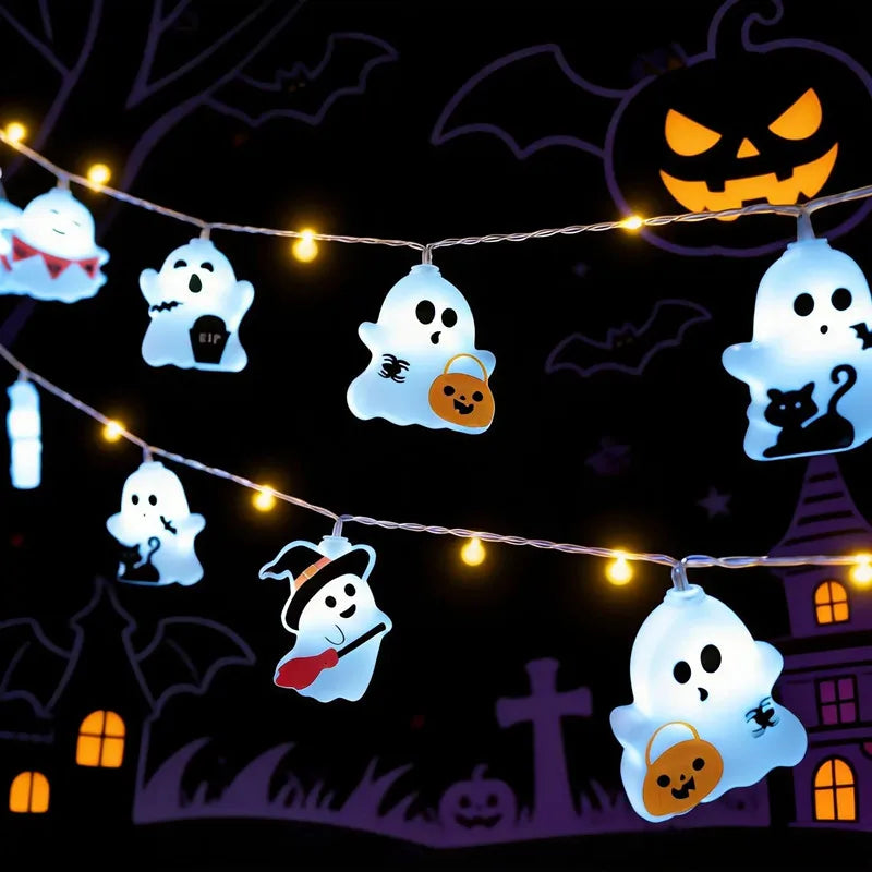 Halloween Ghosts String Lights