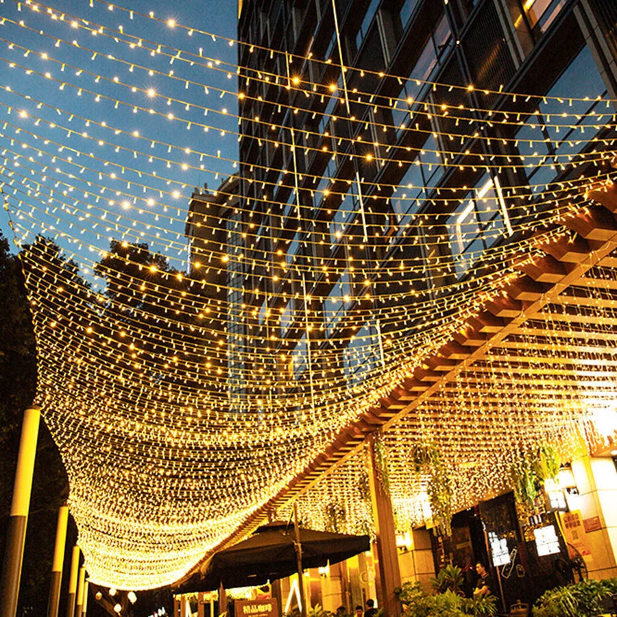 Christmas Decoration String Lights Outdoor Garland