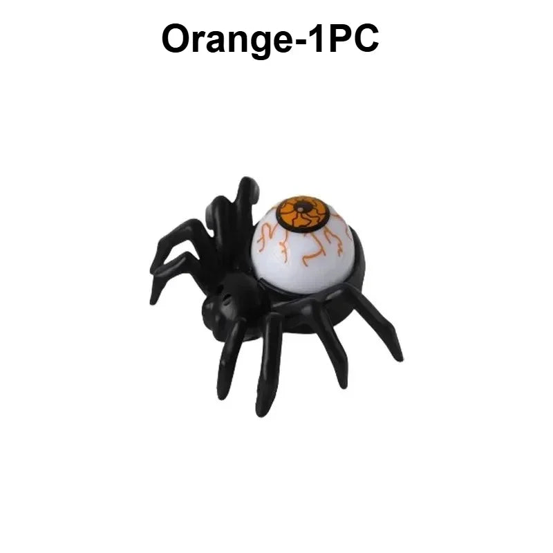 Halloween Tabletop Decoration Prop Electronic Candle spider