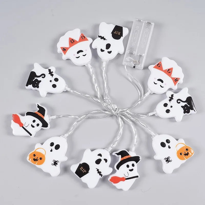 Halloween Ghosts String Lights