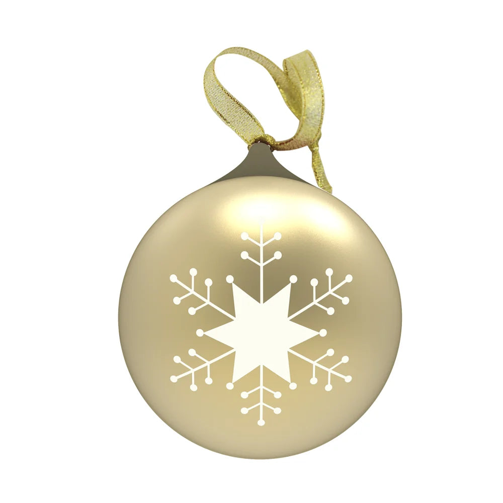 Portable TWS Bluetooth Speaker in Christmas Ball Design