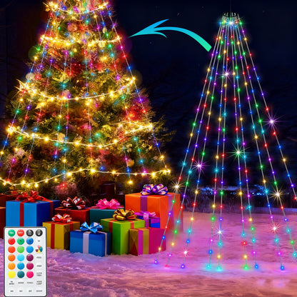 Christmas Tree Light Strings LED Light Strings With Remote Control