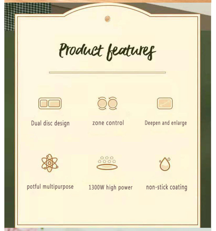 Household Multi-functional Cooking Pot Electric Roaster Pan
