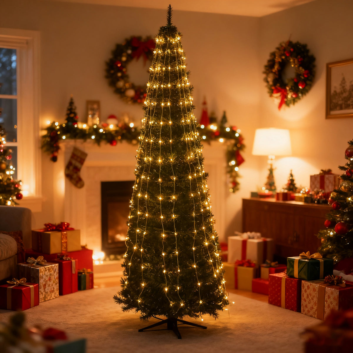 Christmas Tree Light Strings LED Light Strings With Remote Control