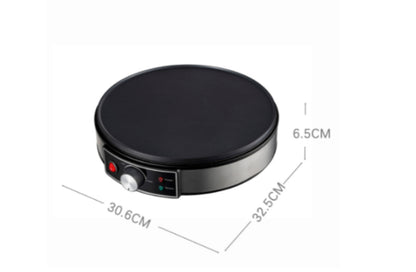 Adjustable Temperature 30cm Electric Baking Pan