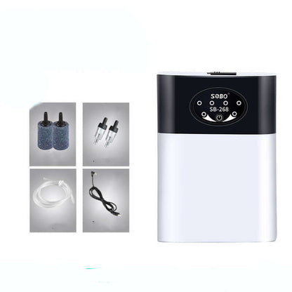 Songbao Small Aquarium Oxygen Pump Ultra quiet Charging for Fish Tank