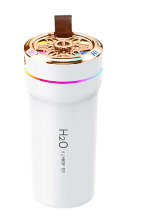 Mini Car Humidifier with Starry Sky Projection Light
