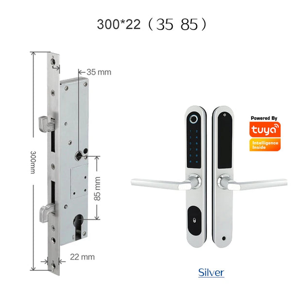 Smart Fingerprint and Digital Code Door Lock 