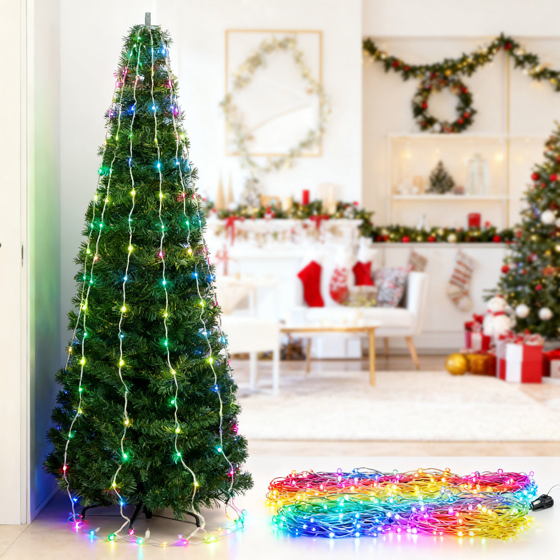 Christmas Tree Light Strings LED Light Strings With Remote Control