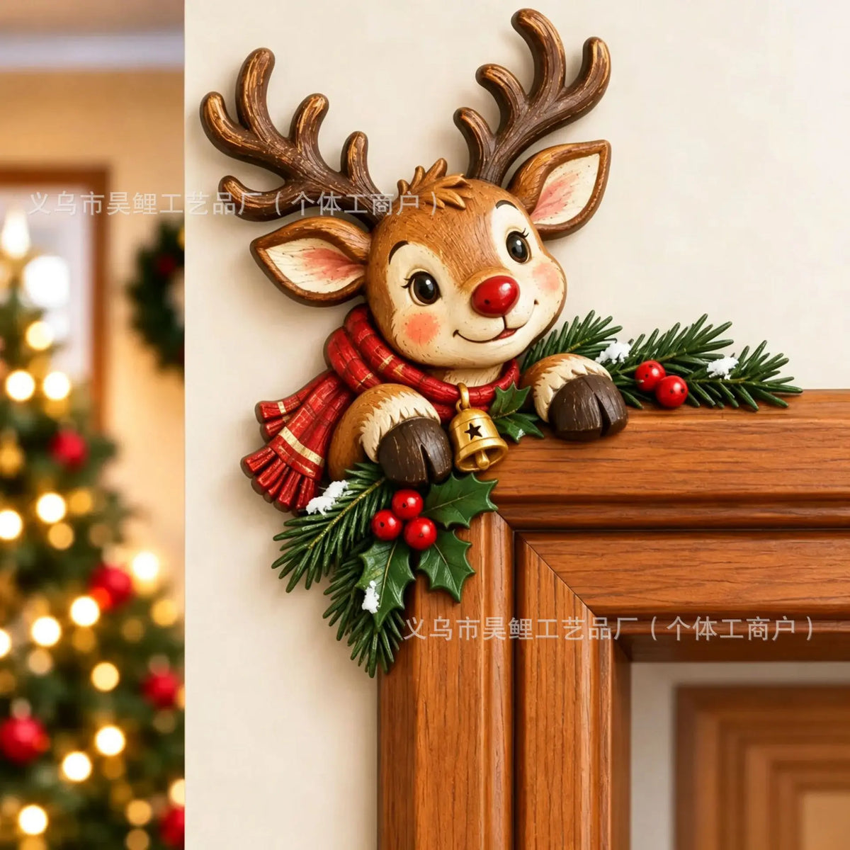  Door Frame Christmas Door Frame Decoration Decoration