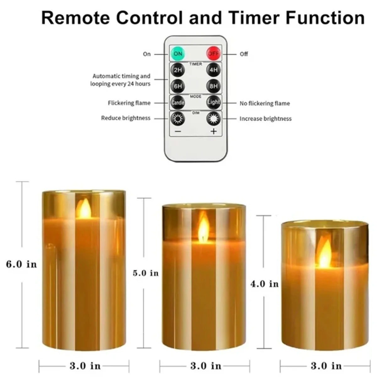LED Lights for Home Electronic Candle LED Candle Decoration