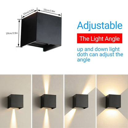  Adjustable Angle Wall Lights Work with Alexa Google Home