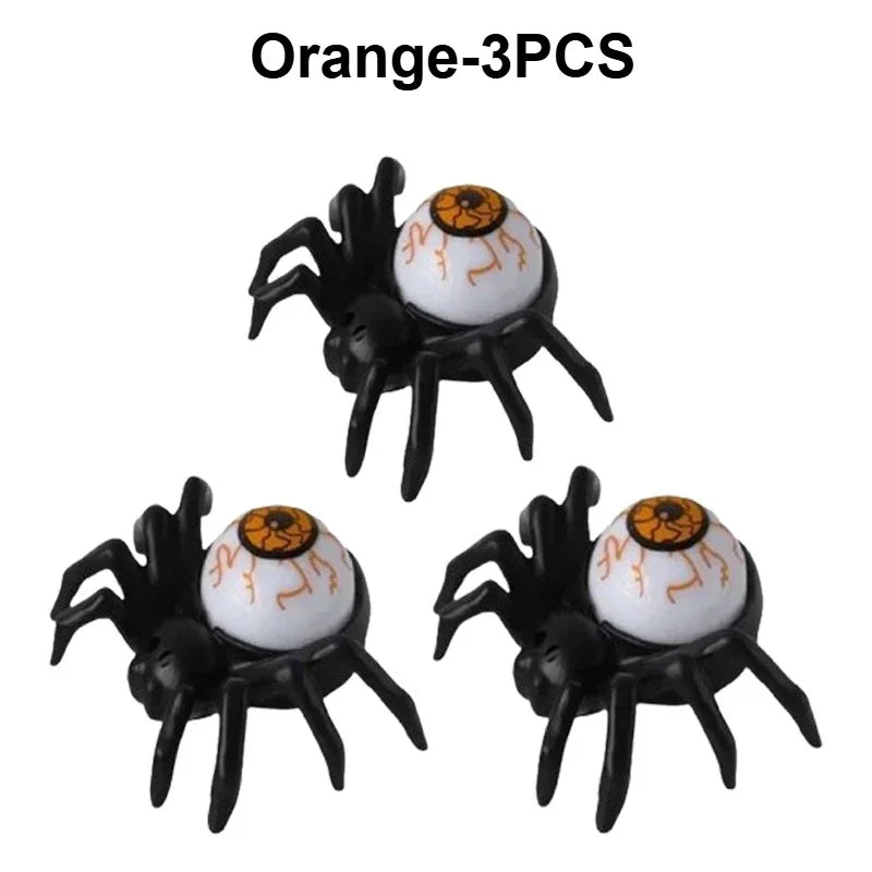 Halloween Tabletop Decoration Prop Electronic Candle spider