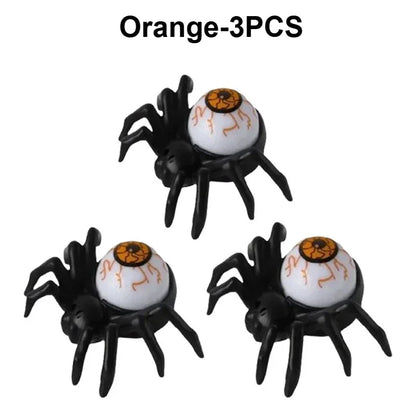 Halloween Tabletop Decoration Prop Electronic Candle spider
