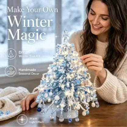 Handmade Bead Weaving Christmas Tree Festive Craft Present