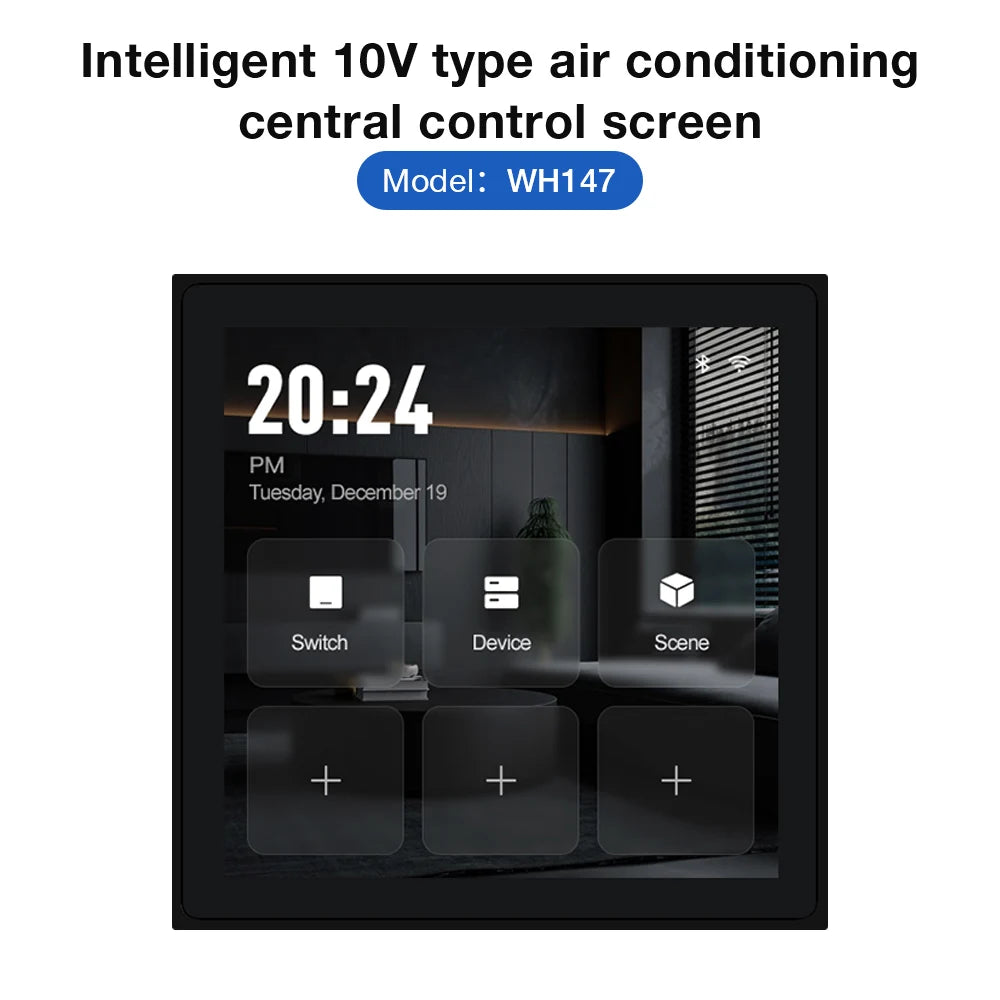 Zigbee Smart Control Panel 4 Inch Touch Screen 