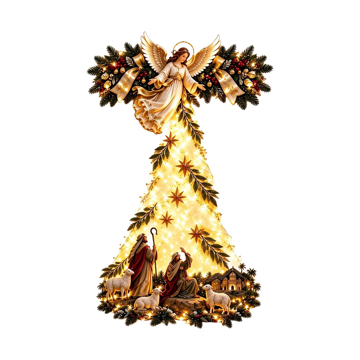 Glowing Christmas Hanging Ornament LED 