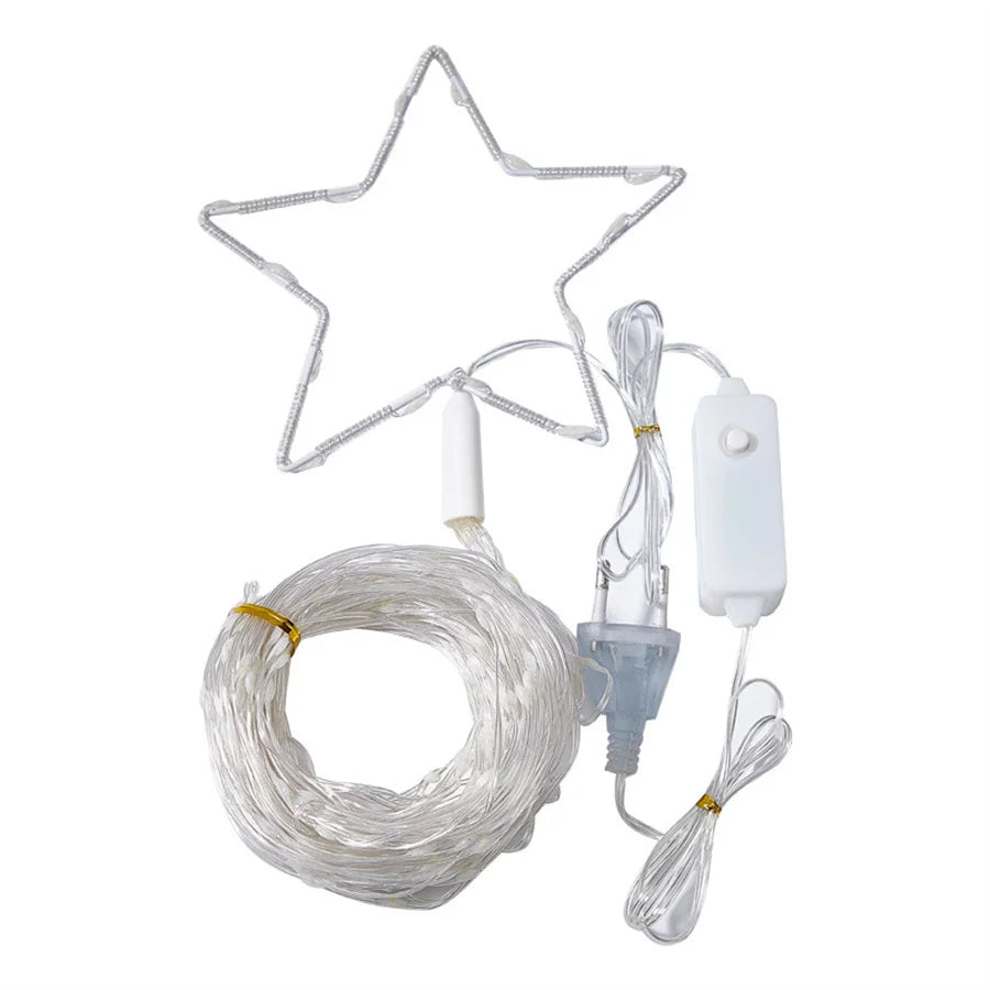Outdoor LED Christmas Garland Fairy Lights Waterproof 