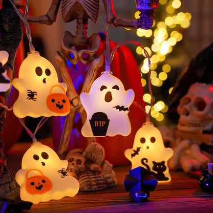 Halloween Ghosts String Lights 