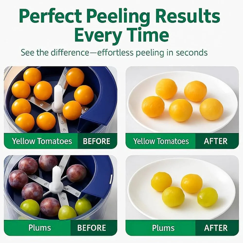 Automatic Grape Peeler Electric Garlic Peeler 