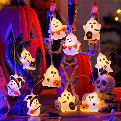 Halloween Ghosts String Lights 