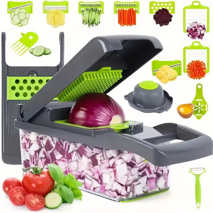 Grate Food Chopper Vegetable Slicer Dicer Cut