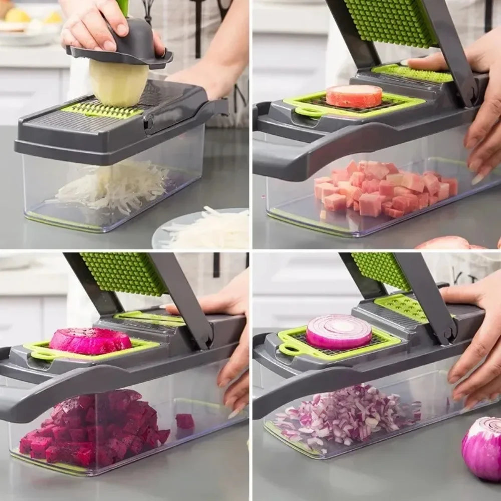 Grate Food Chopper Vegetable Slicer Dicer Cut