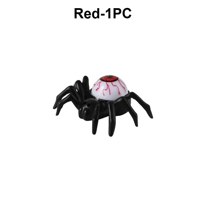 Halloween Tabletop Decoration Prop Electronic Candle spider