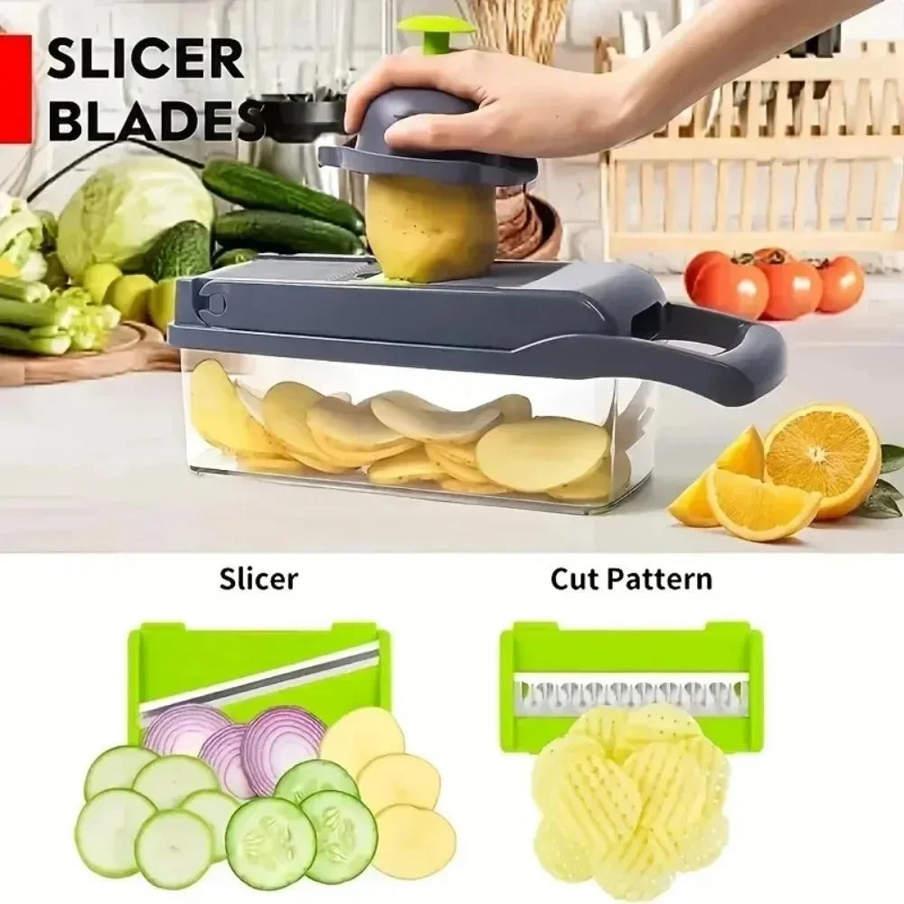 Grate Food Chopper Vegetable Slicer Dicer Cut