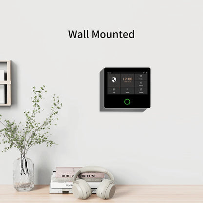  Wireless Home Alarm System Tuya Smart 4.3" Touch Screen 