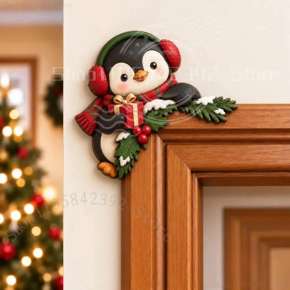  Door Frame Christmas Door Frame Decoration Decoration