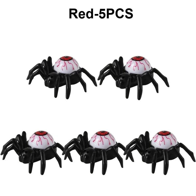 Halloween Tabletop Decoration Prop Electronic Candle spider