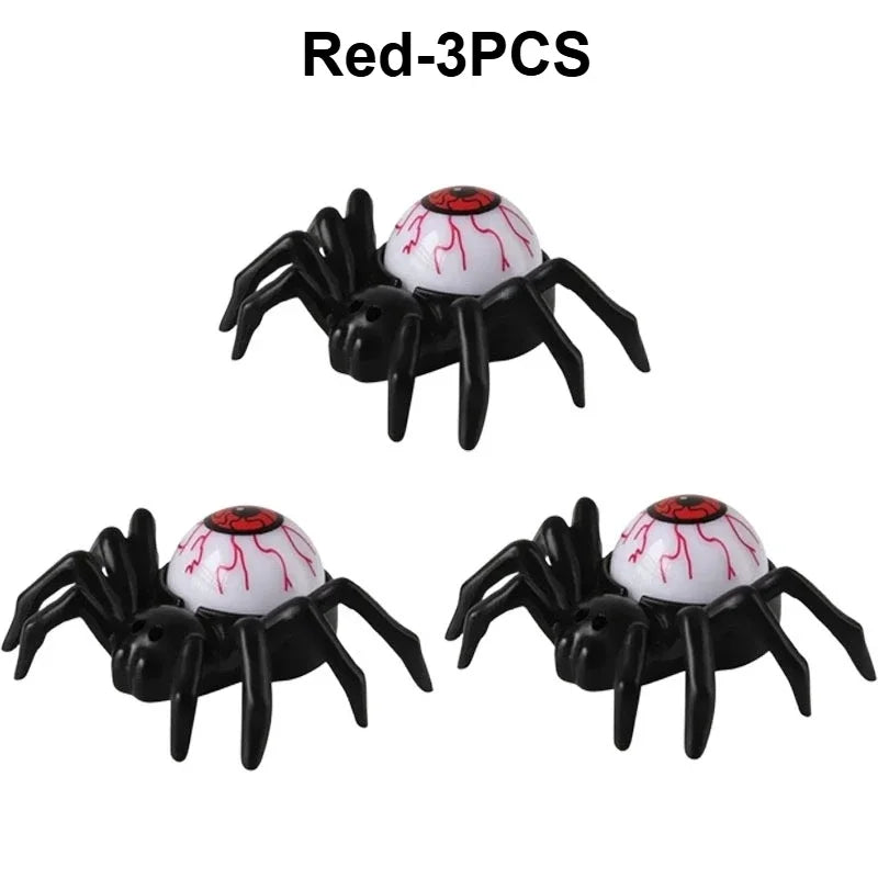 Halloween Tabletop Decoration Prop Electronic Candle spider