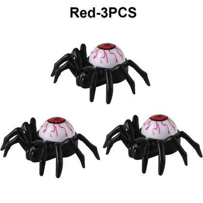 Halloween Tabletop Decoration Prop Electronic Candle spider