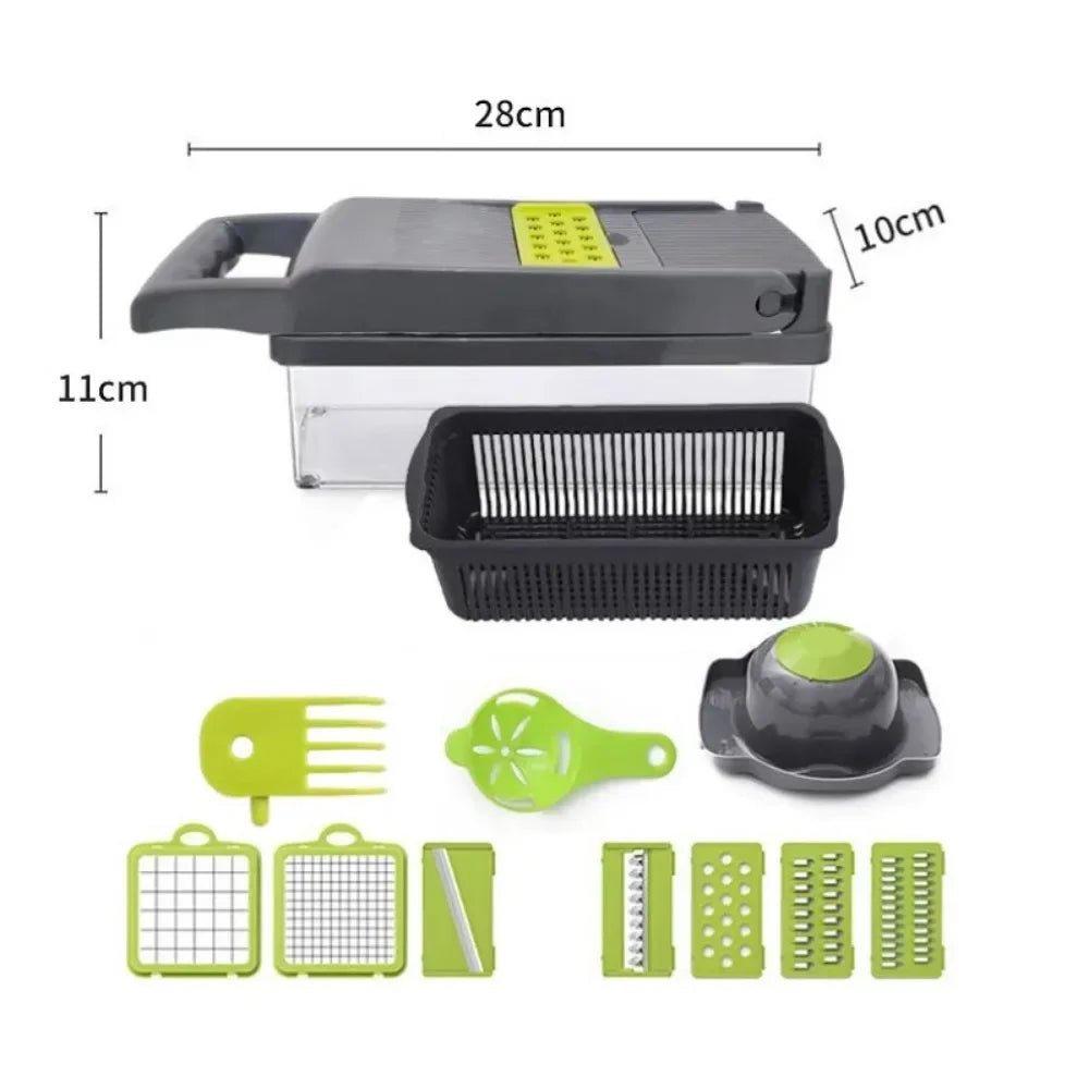Grate Food Chopper Vegetable Slicer Dicer Cut