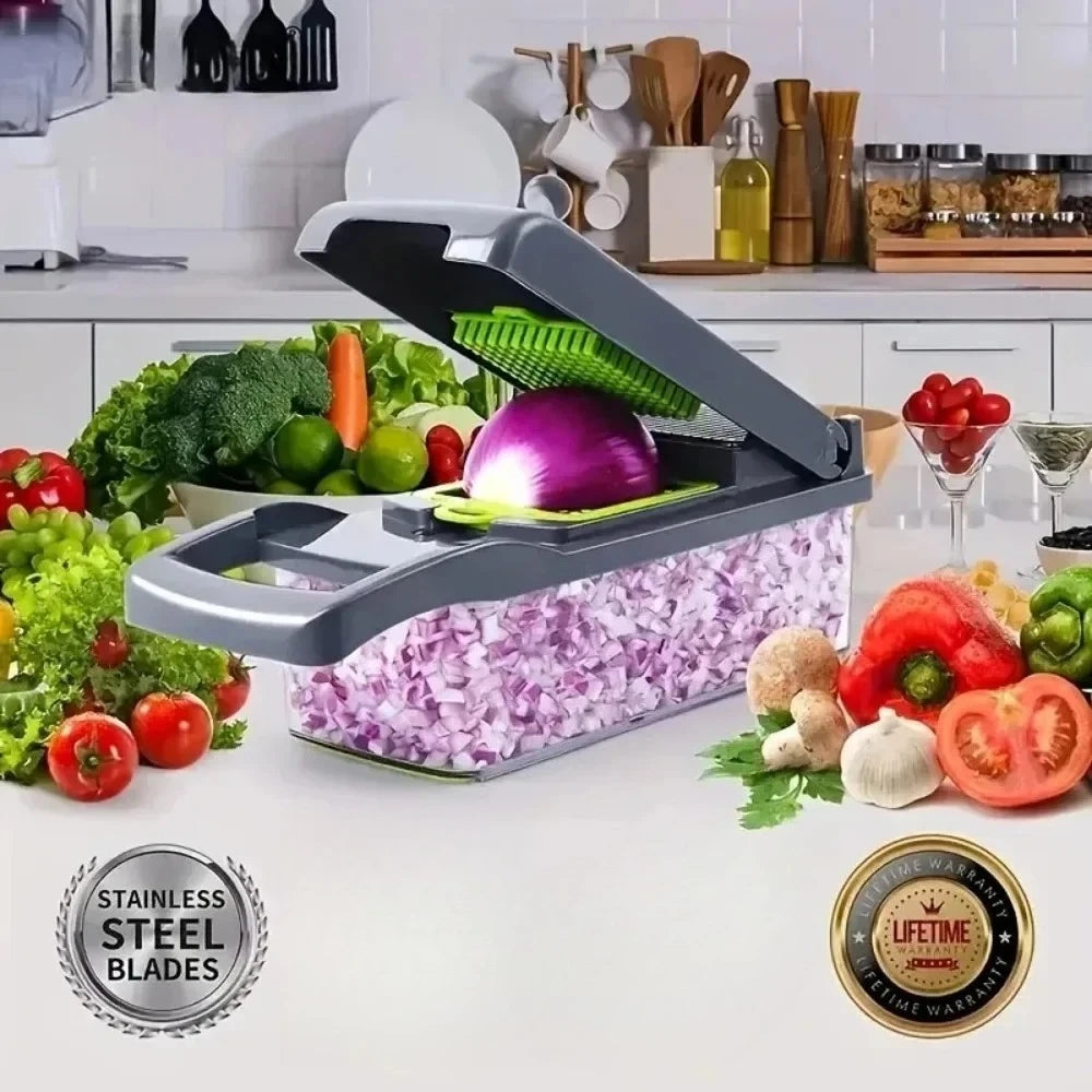 Grate Food Chopper Vegetable Slicer Dicer Cut