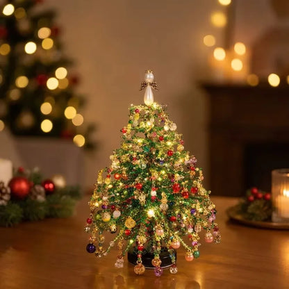 Handmade Bead Weaving Christmas Tree Festive Craft Present