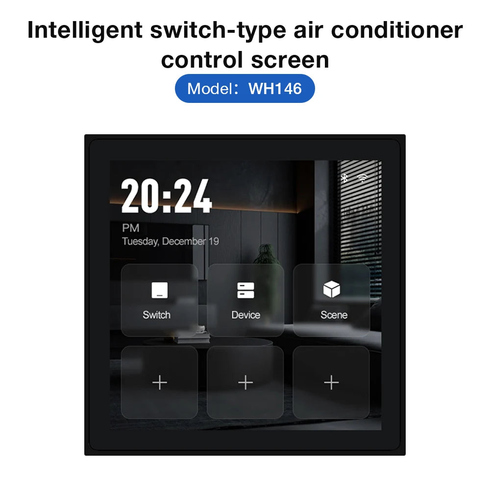 Zigbee Smart Control Panel 4 Inch Touch Screen 