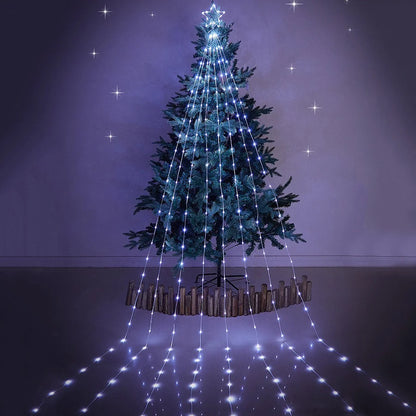 Outdoor LED Christmas Garland Fairy Lights Waterproof 
