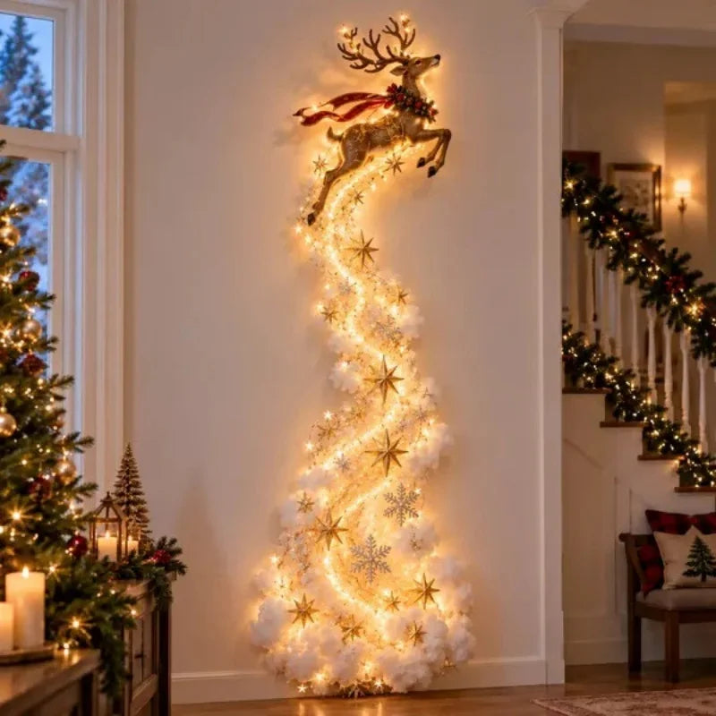 New Christmas Magic Trail Wall Light-LED Glowing 