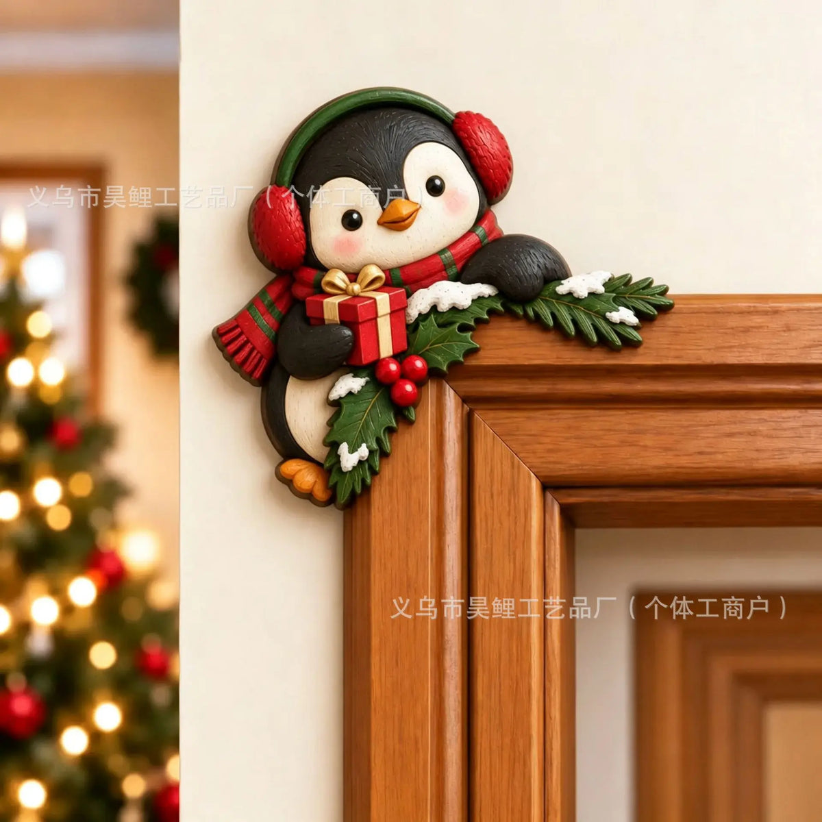  Door Frame Christmas Door Frame Decoration Decoration