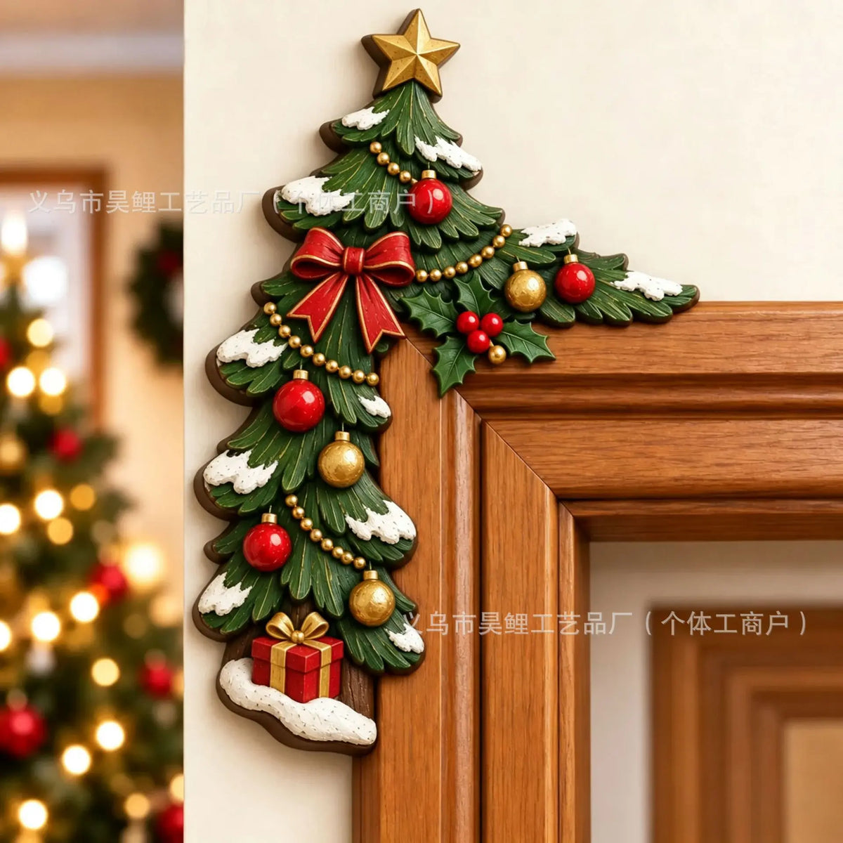  Door Frame Christmas Door Frame Decoration 